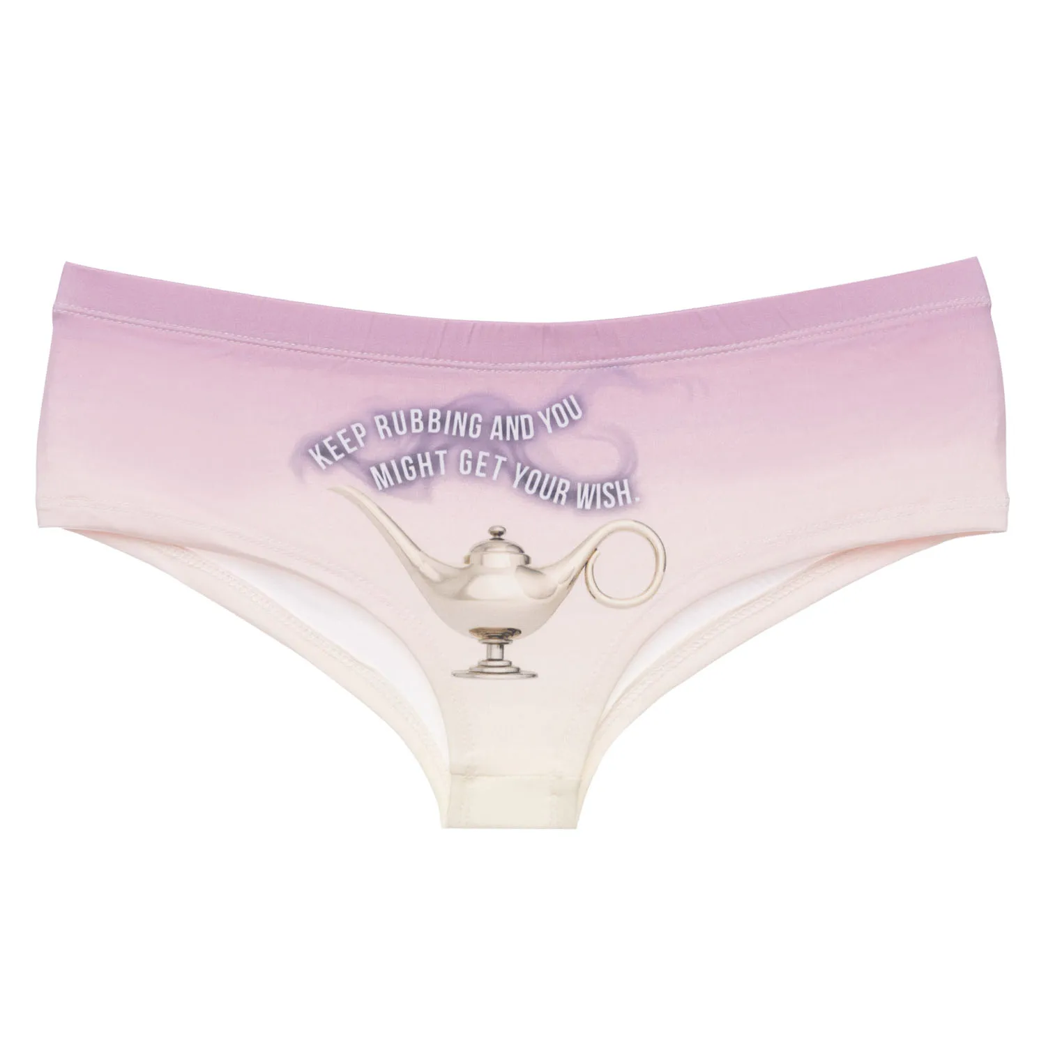 pink Лампа Алладина розовый Забавный принт сексуальное женское нижнее белье Горячая Женское белье стринги милые трусы трусики для леди - Цвет: pink