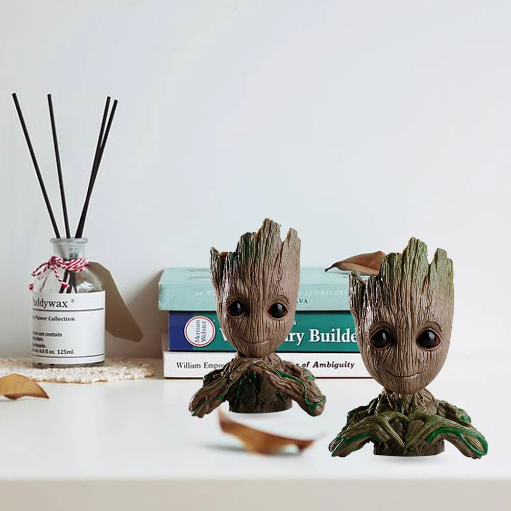 Аниме американский Galaxy Guard 2,3 поколение цветочный горшок Shuren Groot Garage Kit Модель