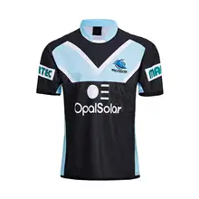 /19 LANSHARK вдали регби Реплика Джерси Вышивка Размер: S-3XL заказное имя и номер заказ 10 штук за 1 шт