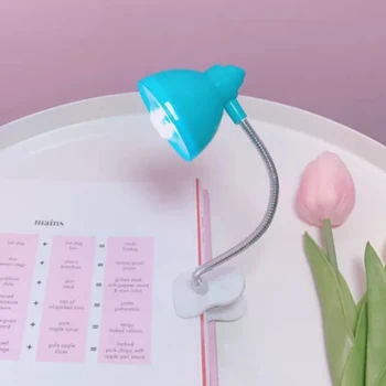 

UV With Cla Eye-caring Desk Lamp Night Light Reading Light Flexible Children Bedroom Bedside L0415