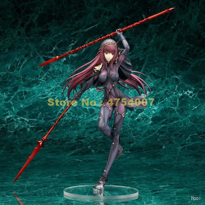 Аниме Судьба/Большой заказ 3th scathach стоячая осанка двойная halberd ПВХ экшн-фигурка