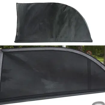 

2PCS Car Rear Side Window Visor Shade Mesh Cover Shield Sunshade UV Protector 54 x 92cm