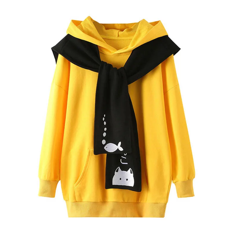 Осенняя Женская толстовка размера плюс, обхват груди 144 см, 6XL, 7XL, 8XL, 9XL, Женская толстовка желтого цвета, комплект из двух предметов