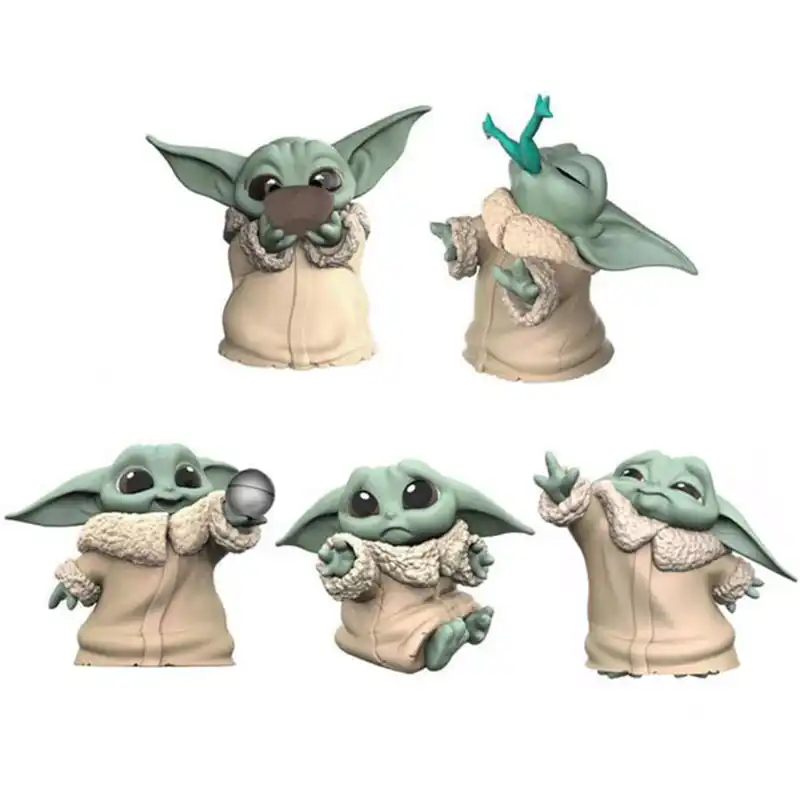 Mini Figurines De Bebe Yoda 5 6cm Jouets D Action Star Wars Cadeaux Pour Enfants Aliexpress