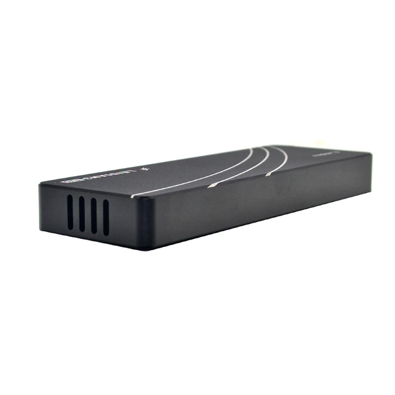 Портативный SSD Thunderbolt 3 чехол для жесткого диска M.2 для type-C Usb 3,1 NVMe PCIE алюминиевый корпус для жесткого диска M.2 M-Key