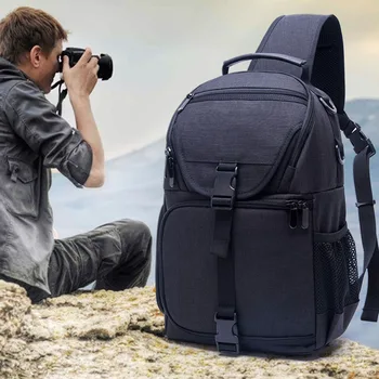 

DSLR Camera Bag Shoulder Cross Digital Camera Case Outdoor Fashion Waterproof Photography Photo Men Women Bag for Canon Nikon
