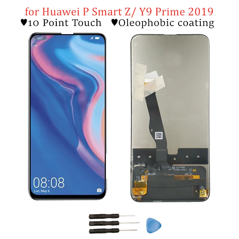 

LCD for Huawei P Smart Z / Y9 Prime 2019 LCD Display Touch Screen Digitizer Assembly LCD Display TouchScreen Repair Parts AA