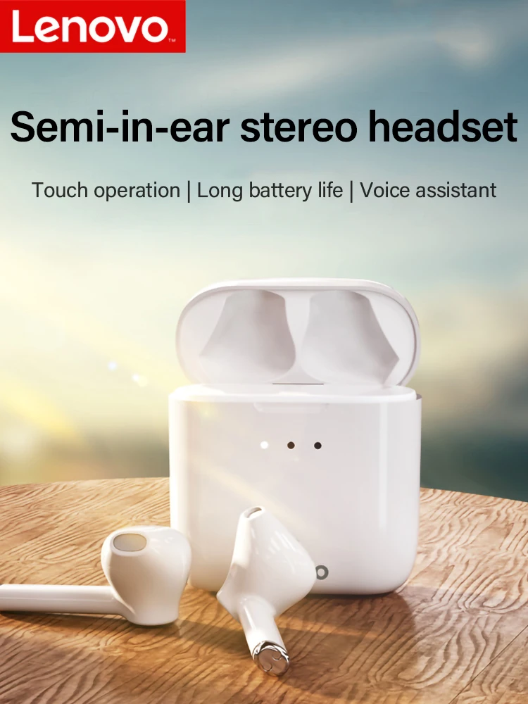 Беспроводная Bluetooth-гарнитура Lenovo QT83 TWS с шумоподавлением | Электроника