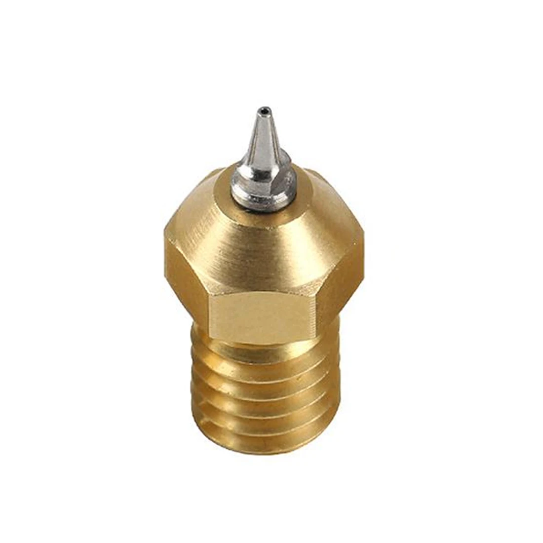 0.3mm 0,2 мм 0,3 мм 0,5 мм A2 закаленные стальные насадки для печати PEI PEEKfor для V6 Hotend 1,75 мм принтер, печатающий нитью часть - Цвет: 0.3mm