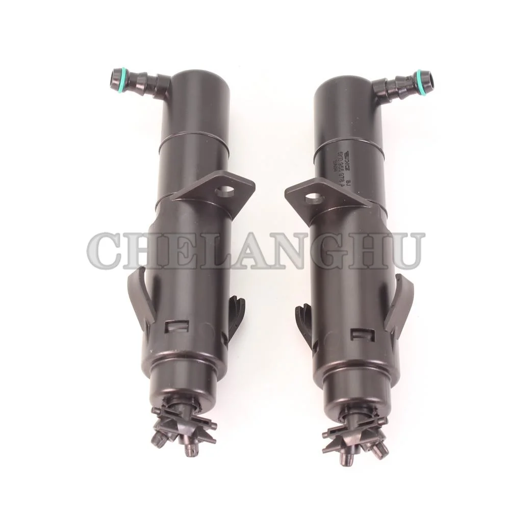 Left And Right Side For VW Golf 6 MK6 GTD 2009 2010 2011 2012 2013 Headlight Washer Sprayer Nozzle Cylinder Jet And Cap 2pcs