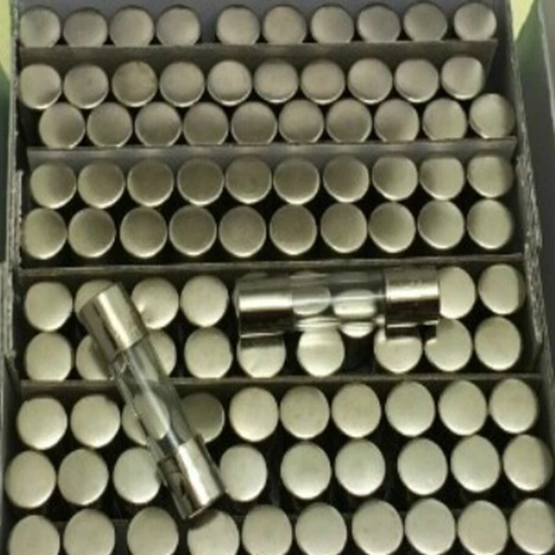 100 шт./лот Стекло предохранитель 5A 250V 5*20 мм Предохранитель