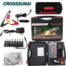 68800 мАч супер мощный автомобильный стартер power Bank 600A портативный автомобильный аккумулятор бустер зарядное устройство 12 В пусковое устройство бензиновый дизель