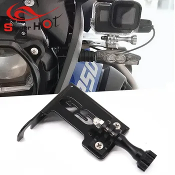 

For BMW R1200GS R1200LC R1250GS Adventure R 1200 GS R 1200 LC ADV Front Left Bracket for GO PRO Dash Cam Motorcycle