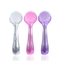 10/20/30/50PCS Plastic Nail Dust Powder Cleaning Brushes Tools Remove Dust Cleaner Scrubbing Brush Nail Clean Tools Nail Brushes 2