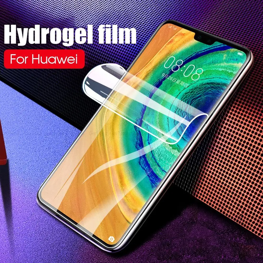 9D полное покрытие мягкая Гидрогелевая пленка для huawei mate 20 Lite 30 mate 20 Защита экрана для huawei mate 20 Pro пленка закаленное стекло