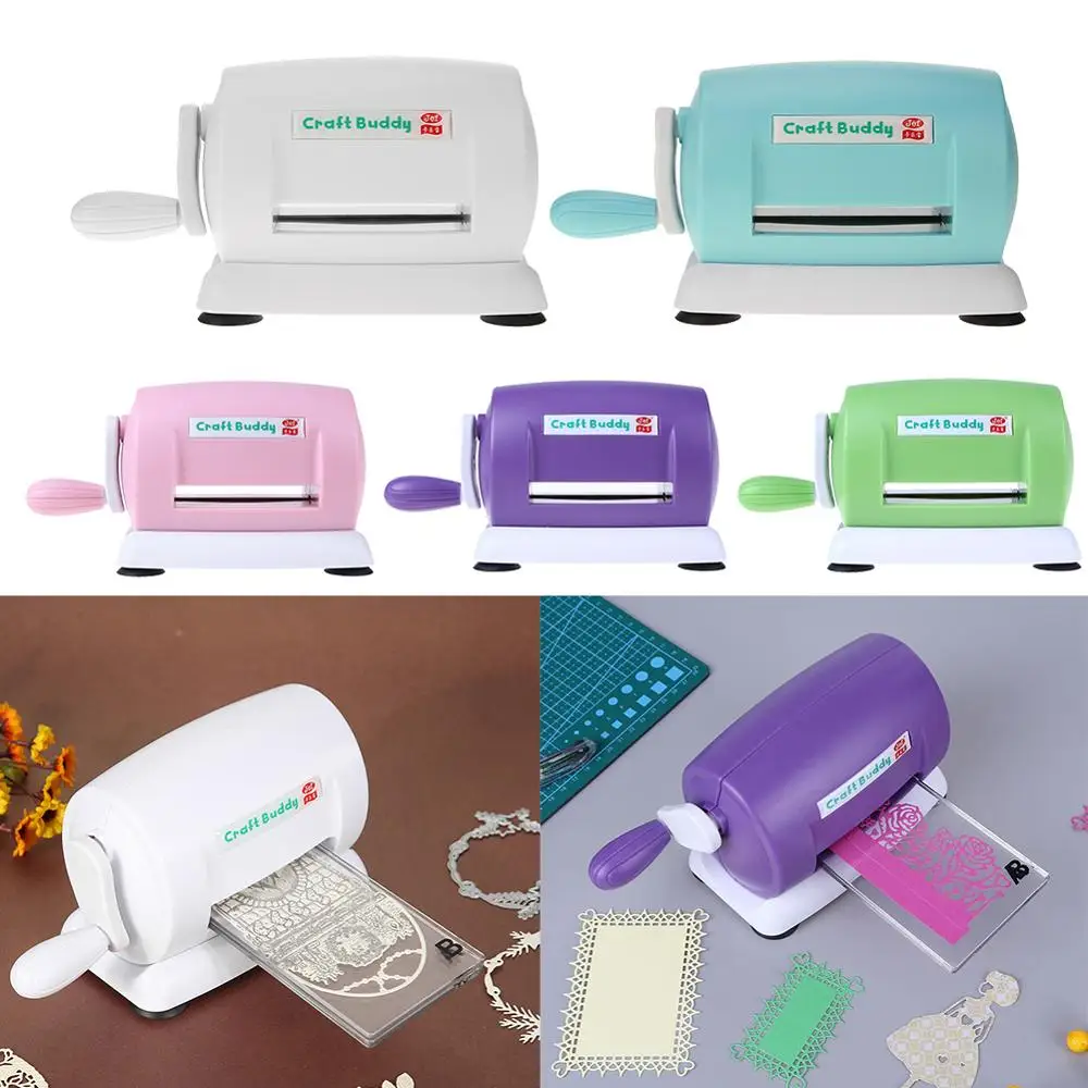 Die-Cut Machines Dies Cutting Embossing Home DIY Scrapbooking Paper Cutter Plastic and Metal Portable Tool Mould Machine | Дом и сад
