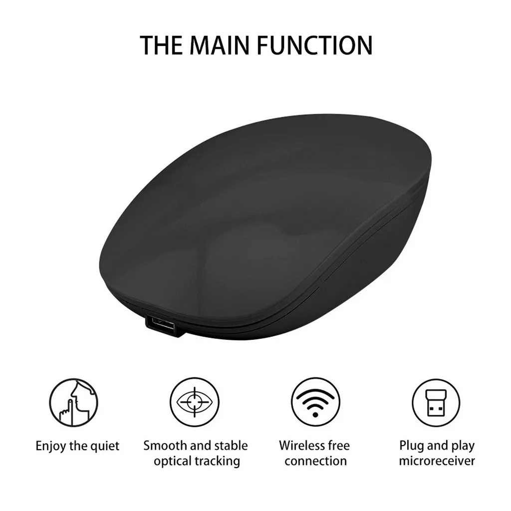 Bluetooth мышь Оптоэлектроника перезаряжаемая раздвижная крышка Беспроводная Двухрежимная игровая мышь Мыши для ПК ноутбука zz6