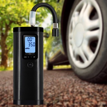 

Multifunctional 100PSI Intelligent Electric Pump Rechargeable Portable Bicycle Bike Car Tire Ball Air Inflator