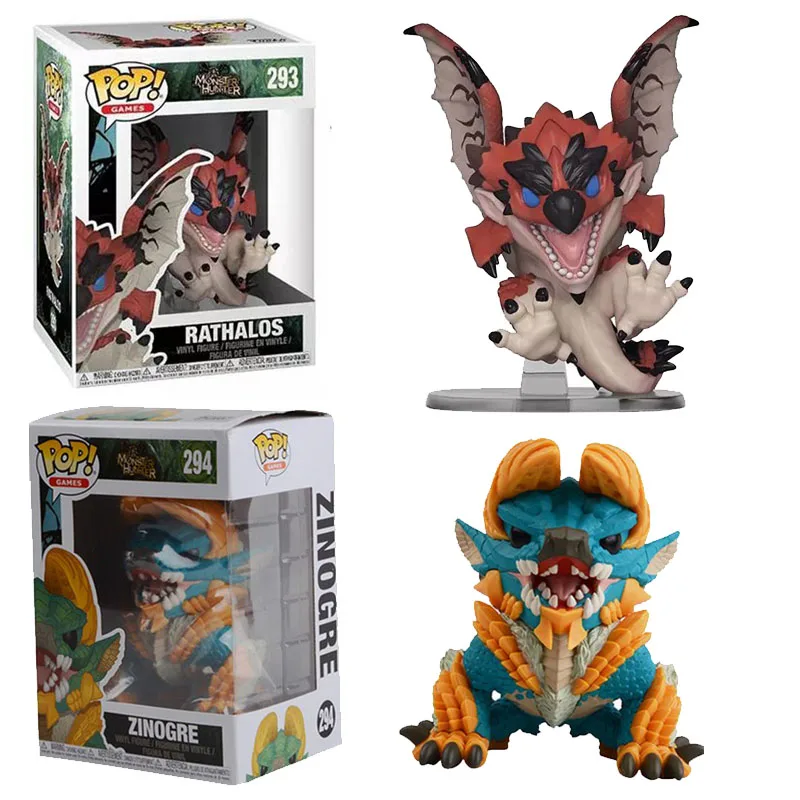Funko Pop Game фигурка охотника за монстрами раталос зиногри игрушки украшение комнаты