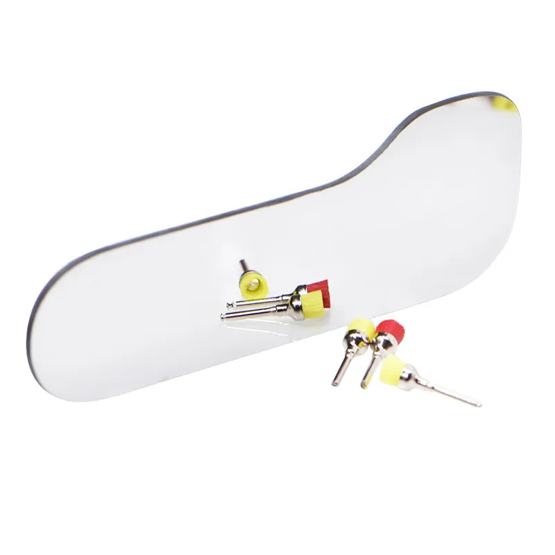 Dental Orthodontic Mirrors Intraoral Photographic Glass Mirror Rhodium Occlusal 2-Side Reflector