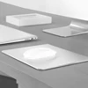 Tapis de jeu pour ordinateur portable, grand tapis de souris en métal d'aluminium, fin, pour macbook Apple ► Photo 2/6