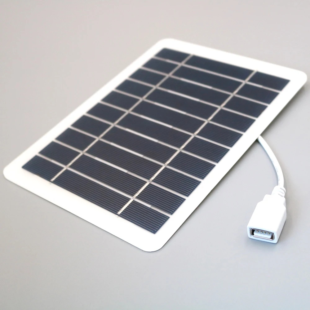 Зарядное устройство для аккумуляторов 5 В 4 Вт 3 7 мА USB-выход уличный женский порт