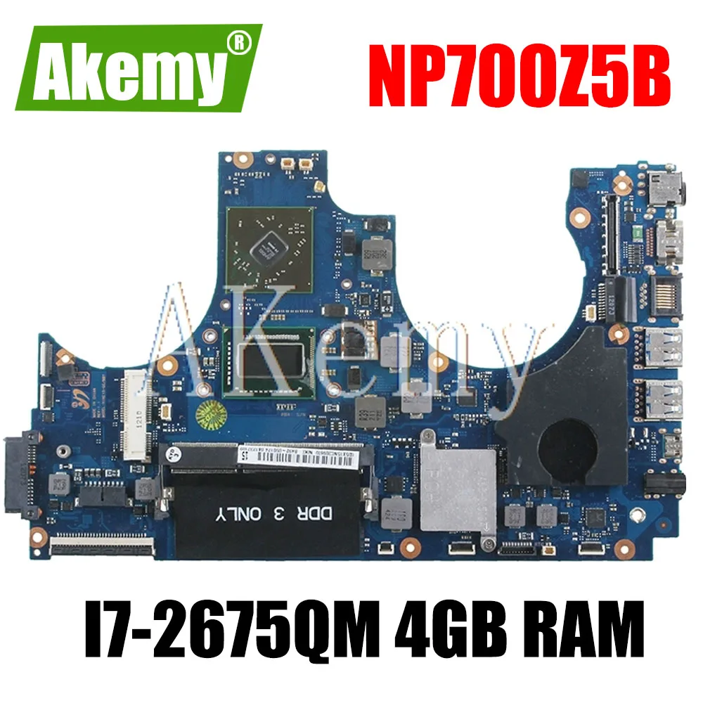 Материнская плата для ноутбука SAMSUNG NP700Z5A NP700Z5B I7-2675QM HD 7470M материнская ba92-09017B 216-0810005
