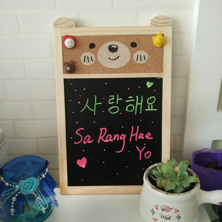 

Cork Wall Board Bear Message Boards Memo Notes Bulletin Board Decor Crafts Office Desk Organizer Thick Thumb Tack Blackboard