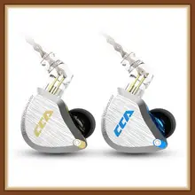 Новые CCA C12 металлические наушники 5BA+ 1DD гибридные 12 единиц HIFI бас наушники в ухо монитор наушники шумоподавление наушники