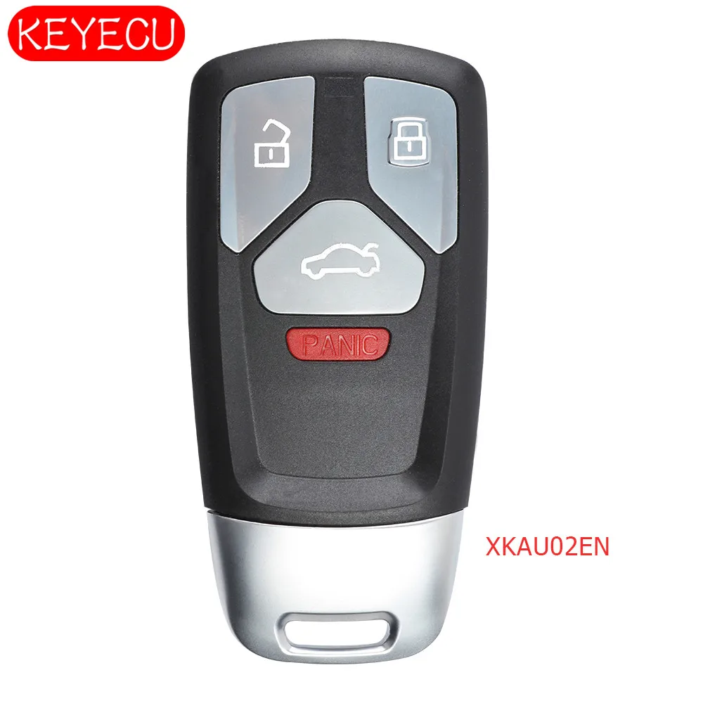 KEYECU 5 шт./партия Xhorse VVDI универсальный дистанционный ключ 3+ PANIC XKAU02EN проводной для AUDI Тип