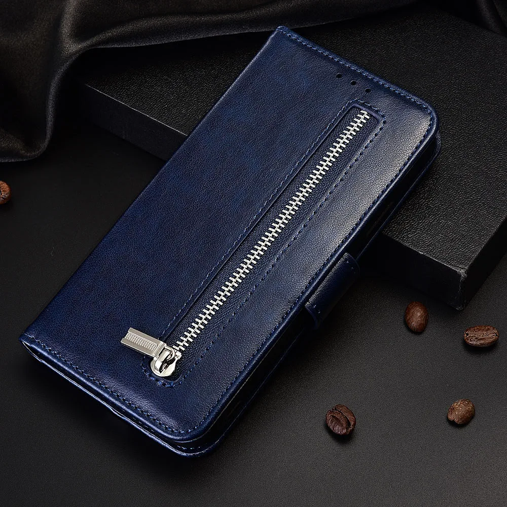 61Zipper-Blue 3D Цветок Бумажник Флип кожаный чехол на для samsung Galaxy J3 J330F SM-J330 чехол задняя крышка для samsung J3 J330 - Цвет: 61Zipper-Blue