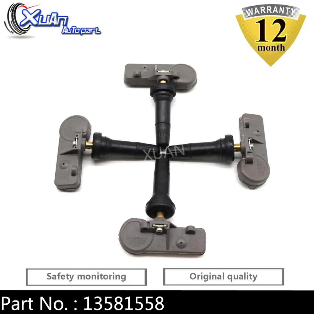 XUAN датчик давления в шинах TPMS 13581558 для Chevrolet Avalanche Aveo Aveo5 Captiva Sport Cobalt 315 МГц 2007-2013