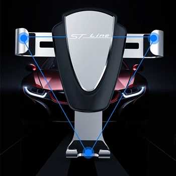 

For Ford Focus mk2 st Vignale / st-line f150 Car Phone Holder GPS Navigation Dashboard Phone Holder Mobile Phone Clip