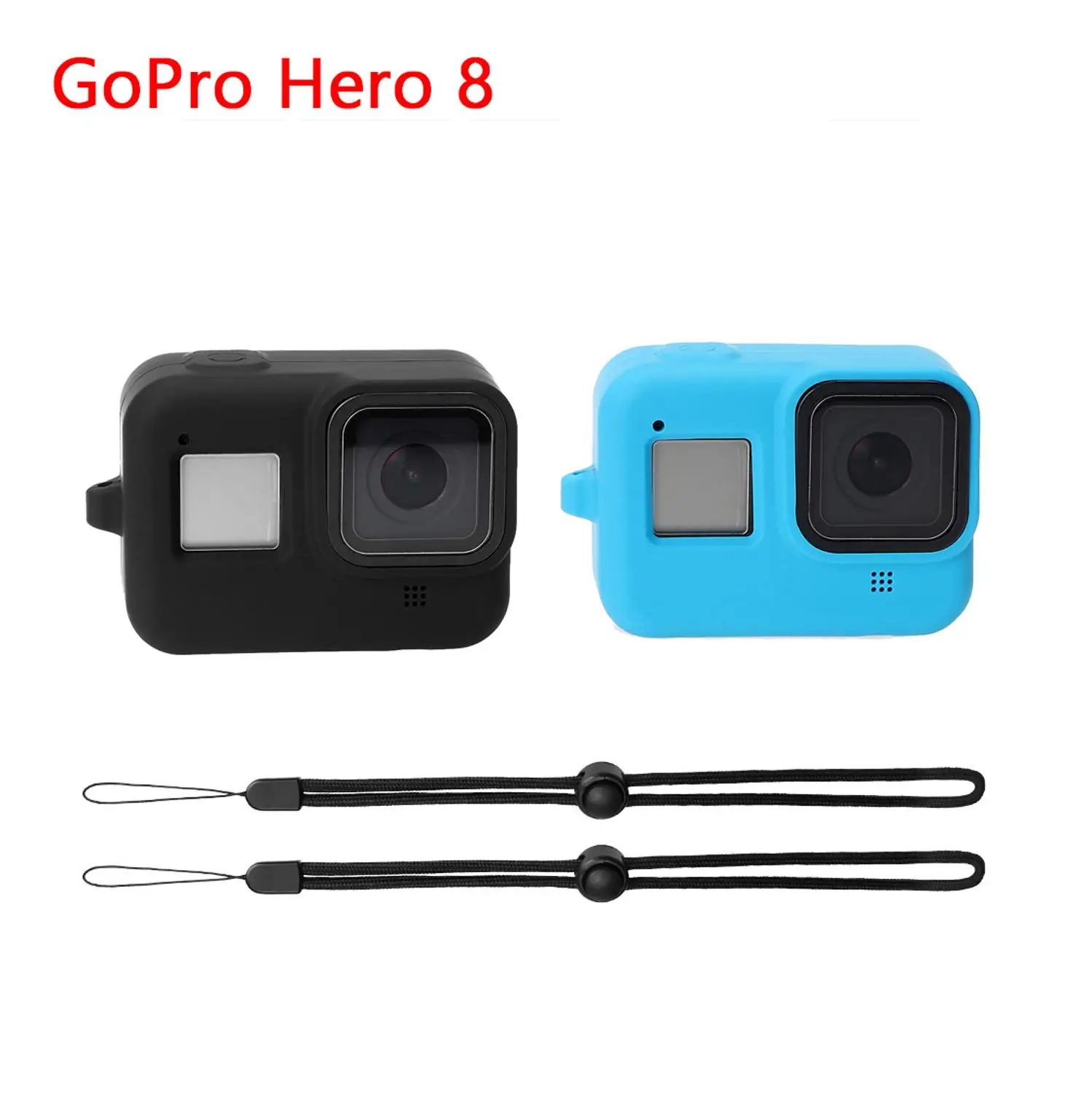В наличии силиконовый защитный чехол для Gopro Hero 8 Защита тела Полное покрытие