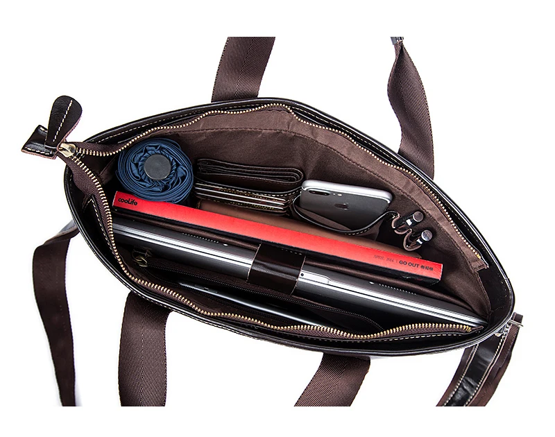 Кожаная сумка-мессенджер, мужские деловые сумки, мужской портфель, натуральная кожа, сумка для ноутбука, 14 дюймов, laward bolsa de couro masculina 7708