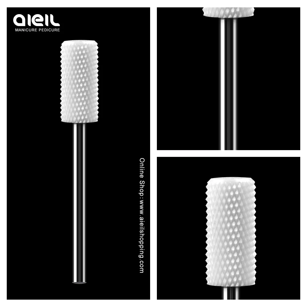 

Ceramic Nail Drill Bit Manicure Machine Accessory Ceramic Milling Cutter for Manicure