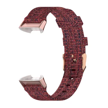 

Smart Bracelet Replacement Watch Band Canvas Nylon Denim Men Women Smartwatch Band Accessories KQS8