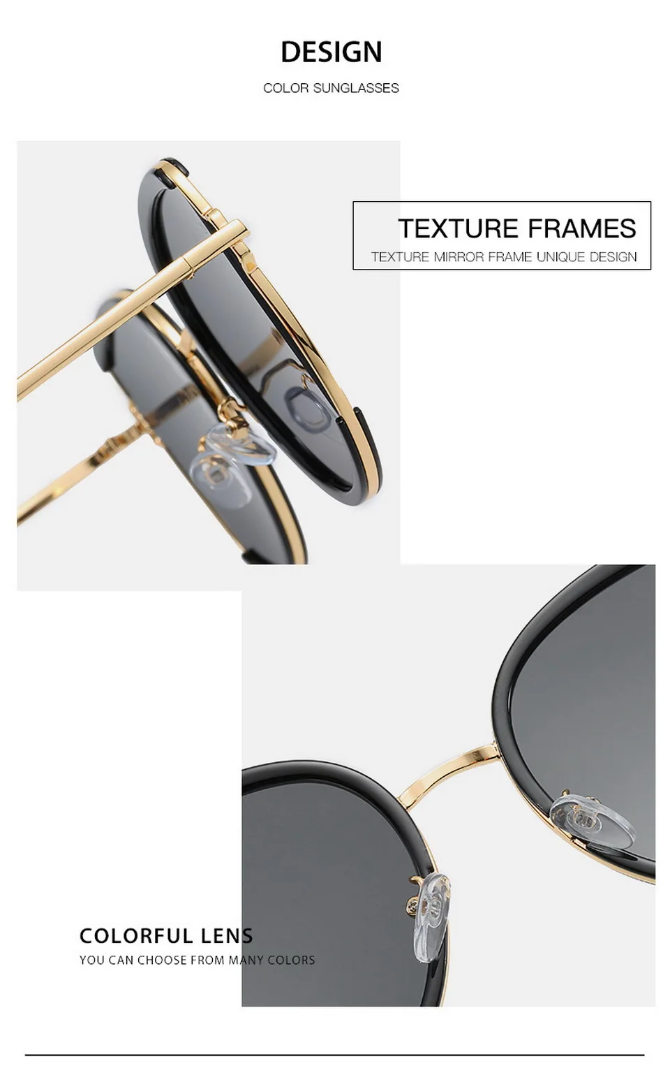 Half frame sunglasses-2