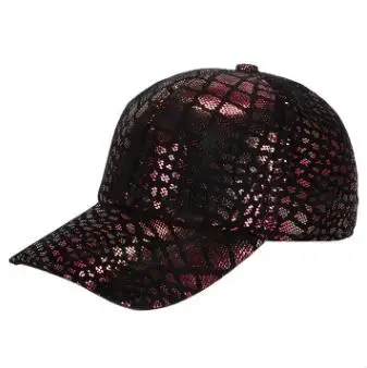 SILOQIN тренд женские шапки осень зима мода Овчина натуральная кожа шляпа Snapback Регулируемый размер Дамская брендовая бейсболка - Цвет: Style C