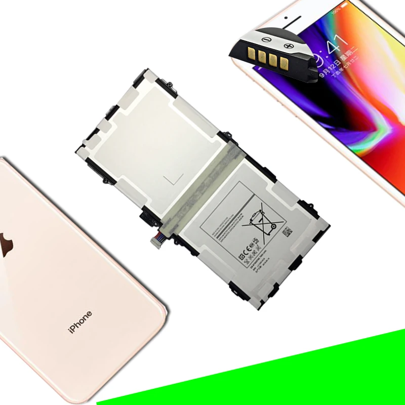 Для samsung Tablet battery EB-BT800FBE для samsung Galaxy Tab S 10,5 T800 T801 T805 7900mAh подлинный запасной аккумулятор