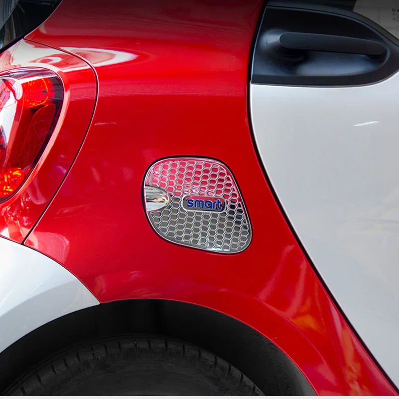Для- Mercedes Smart 453 fortwo крышка топливного бака Защитная крышка наклейка внешняя отделка украшения автомобильные аксессуары