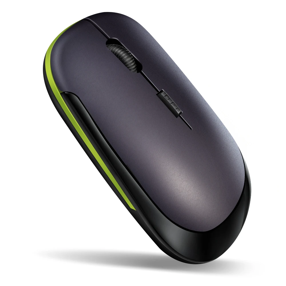 Беспроводная мини-мышь Bts 2 4G эргономичная оптическая игровая мышь 1600DPI