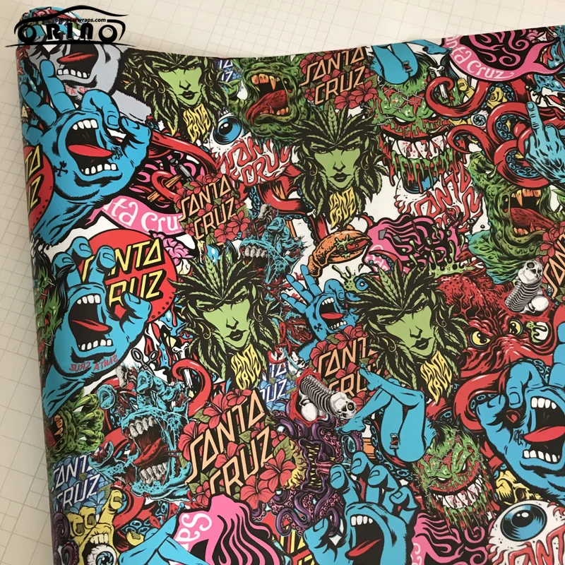 Sticker Bomb Vinyl Wrap-6