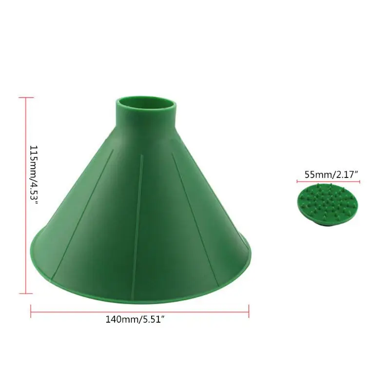 Круглое лобовое стекло скребок льда Волшебный автомобиль лобовое стекло скребок льда автомобиль снег удаление лопатка инструмент