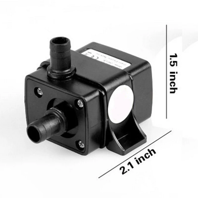 Новый ультра тихий DC 12V 4 2 W 240L/H водостойкий Бесщеточный насос погружной водяной