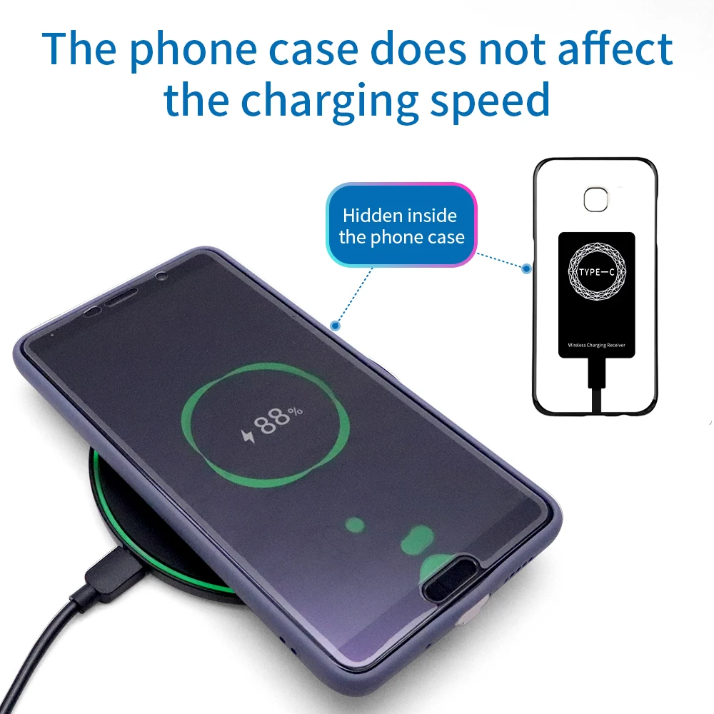 Беспроводной зарядный разъем NTONPOWER для iPhone 7 6 6s 5 универсальное зарядное