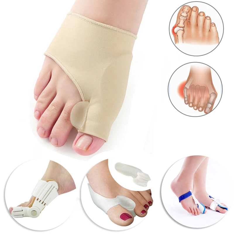 

Hallux Valgus Toe Separator Orthopedic Correction Device Bunion Corrector for Pedicure Foot Tool Big Bone Stretcher Separators