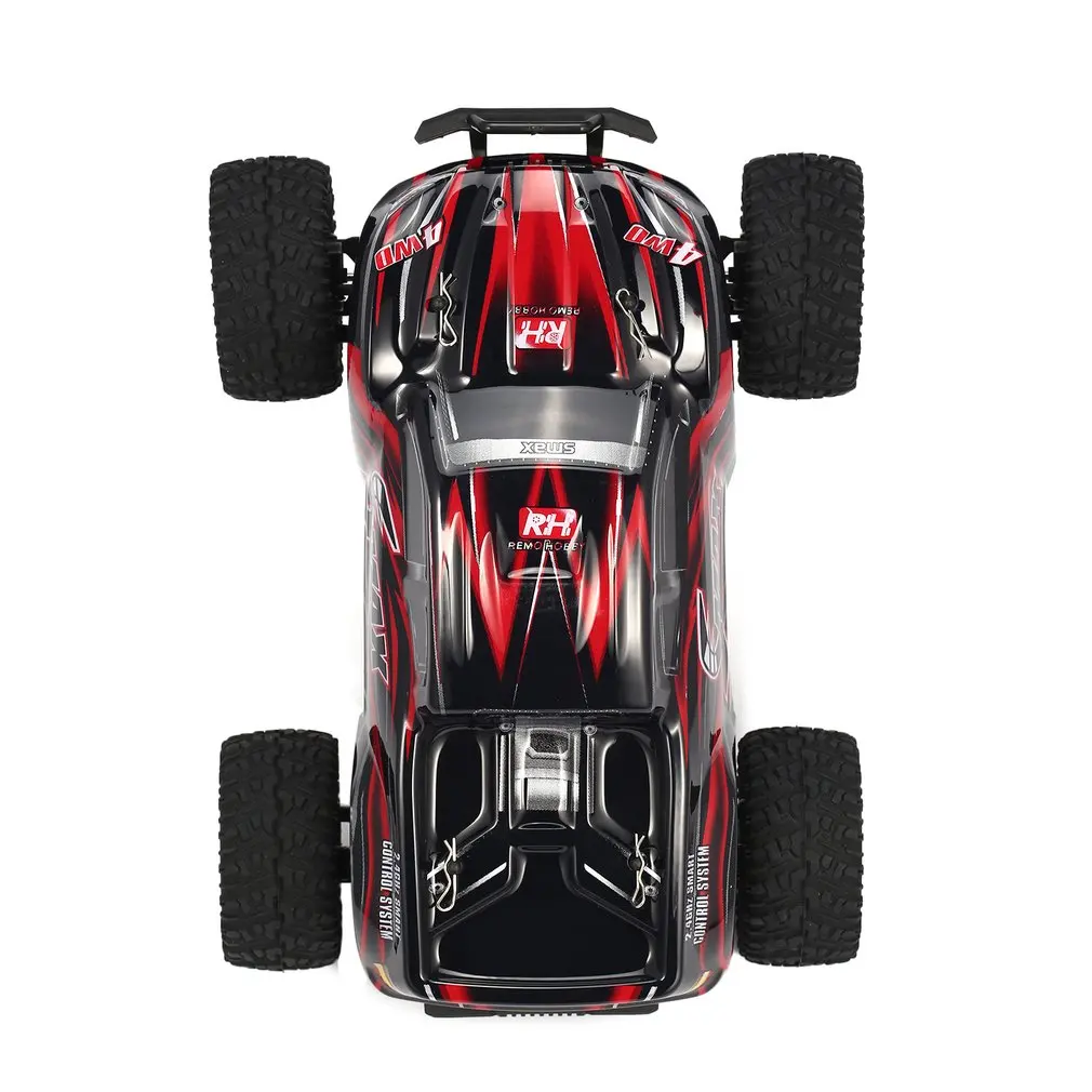 REMO 1631 1/16 масштаб 2,4 г 40 км/ч высокая скорость 4WD матовый внедорожный грузовик большие колеса Bigfoot SMAX RC автомобиль дистанционного управления детский подарок