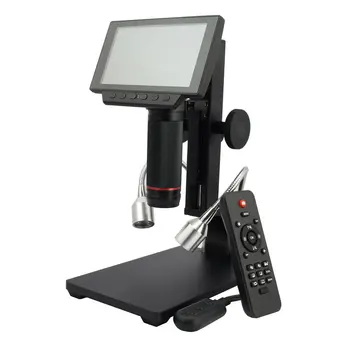 

ADSM302 5-inch Digital LCD HDMI Microscope 3MP Video Recording Magnifier for PCB Repairing with IR Remote Controller