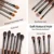 OVW Natural Makeup Brushes Set Eyeshadow Make Up Brush Goat Hair Kit for Makeup nabor kistey Blending pinceaux maquillage